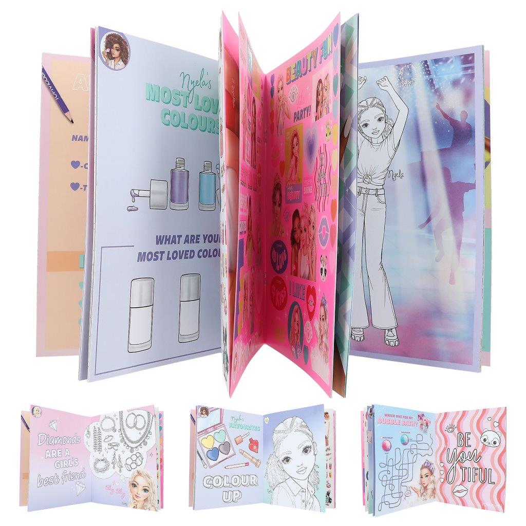 TOPModel Colouring Book Beauty Fun - Image 3