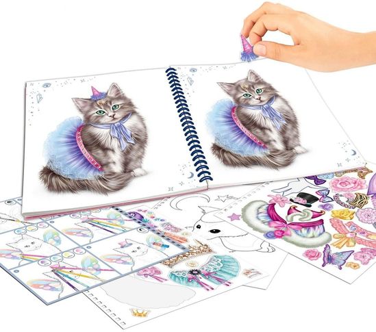 TOPModel Kitty Colouring Book Moonlight - Image 2