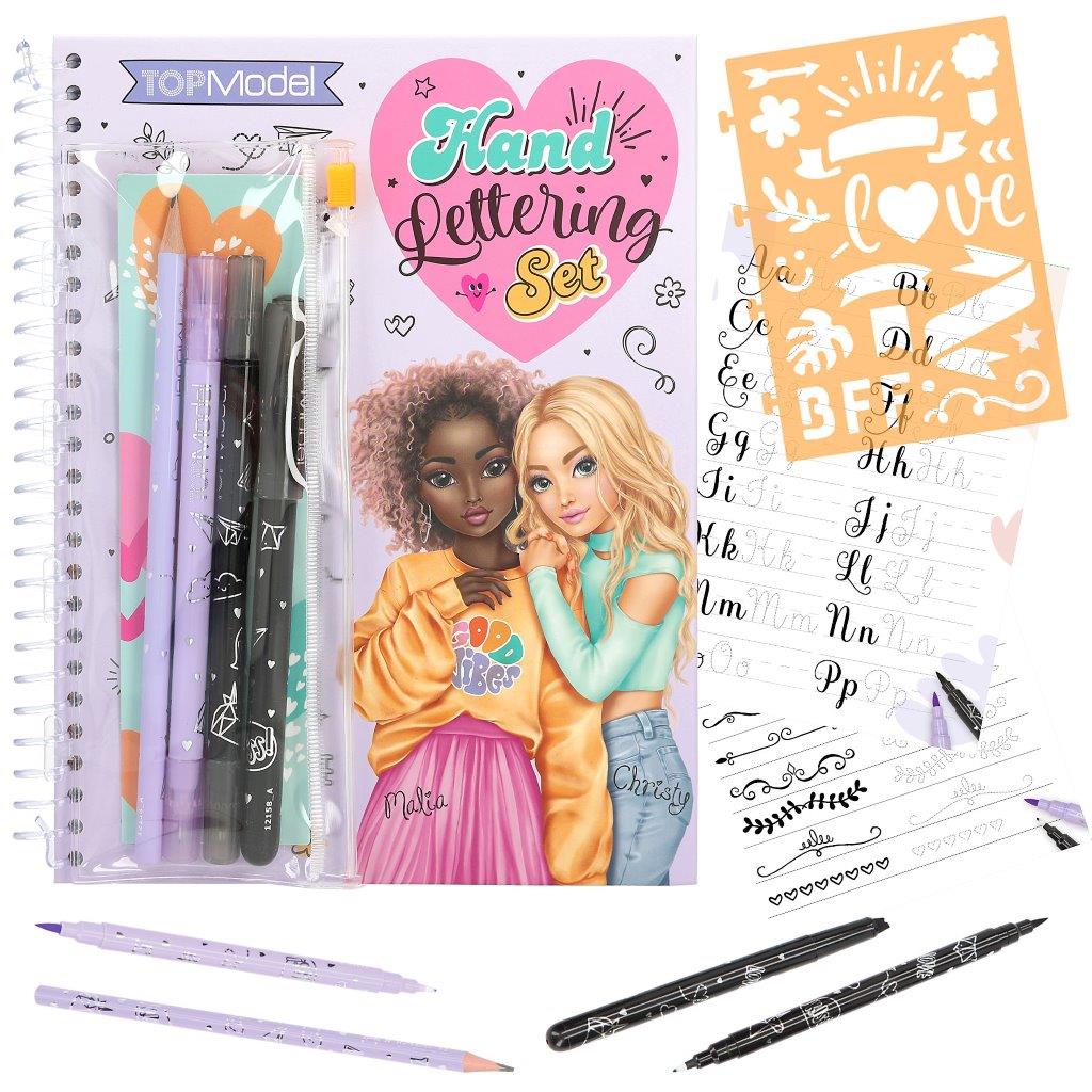 TOPModel Colouring Book Set Handlette - Image 6