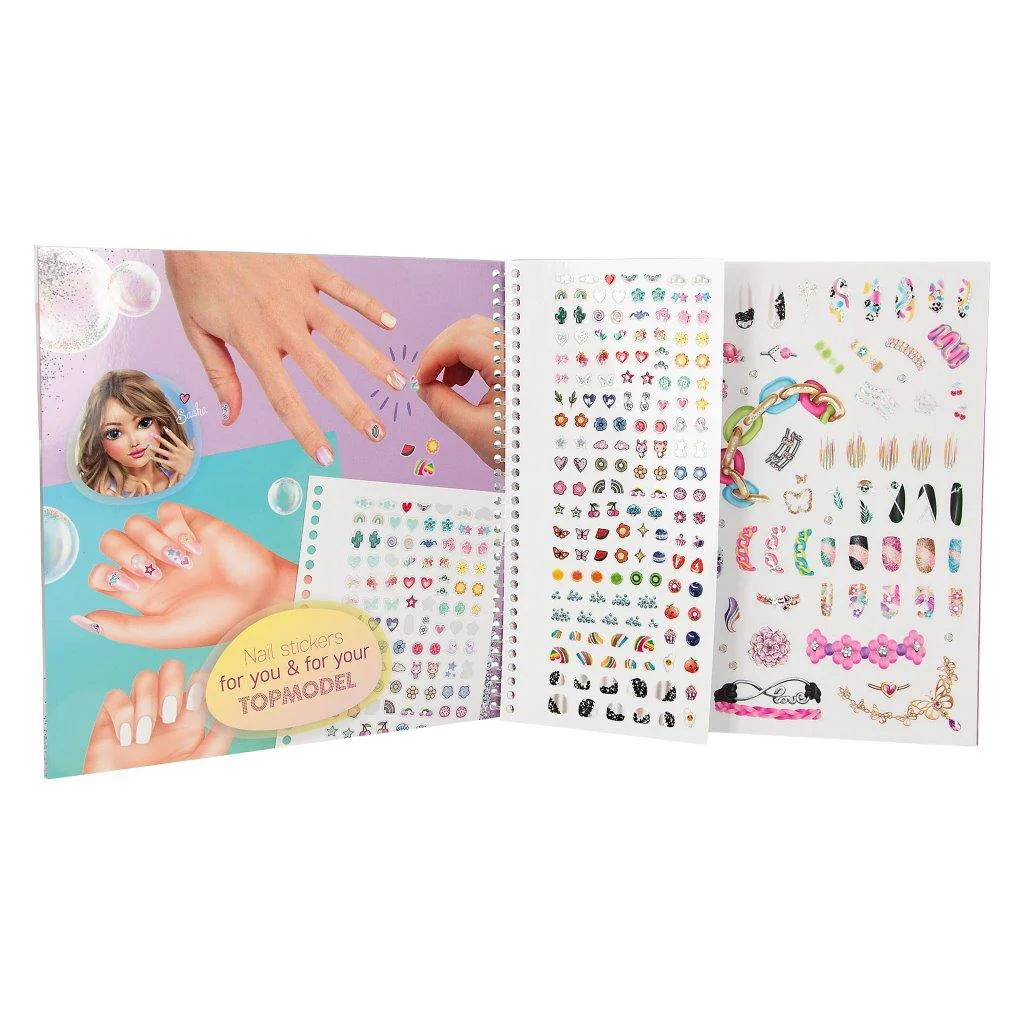 TOPModel Create Your Hand-Design Colouring book - Image 3