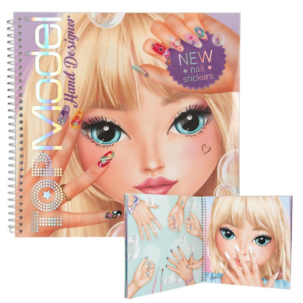 TOPModel Create Your Hand-Design Colouring book - Image 6