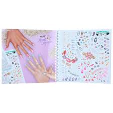 TOPModel Create Your Hand-Design Colouring Book - Image 3