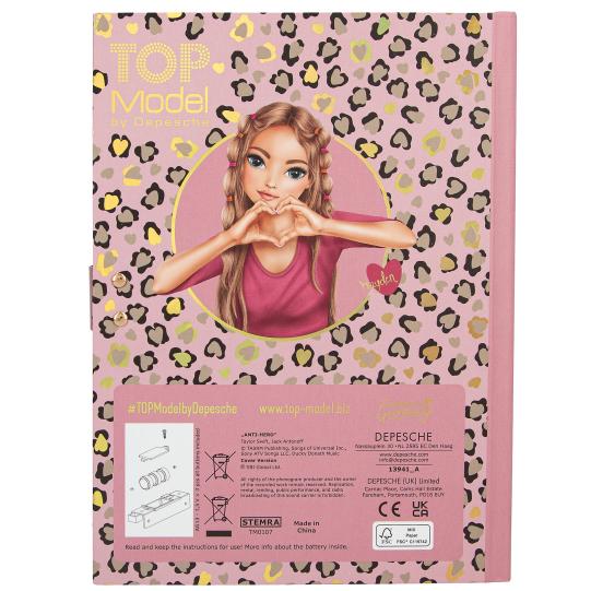 TOPModel Diary With Code and Sound Leoheart - Image 3