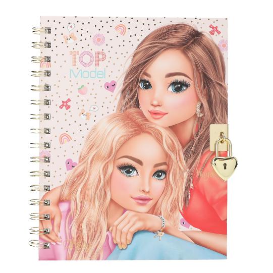 TOPModel Diary With Padlock And Bracelet - Image 3