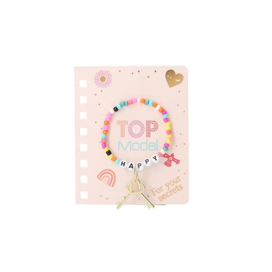 TOPModel Diary With Padlock And Bracelet - Image 4