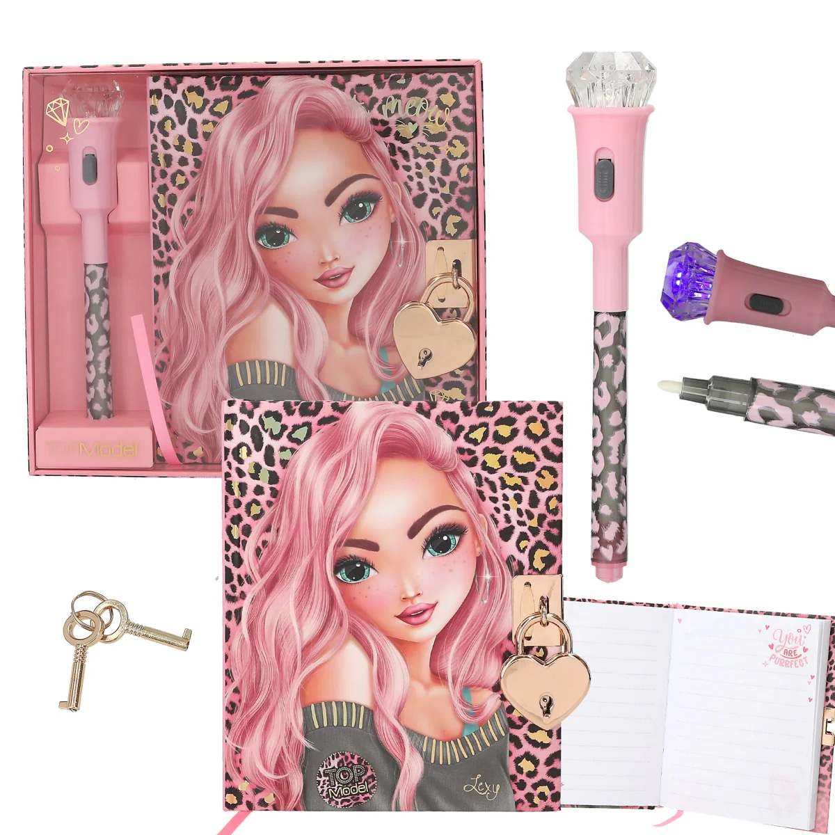 TOPModel Diary With Secret Pen - Image 2