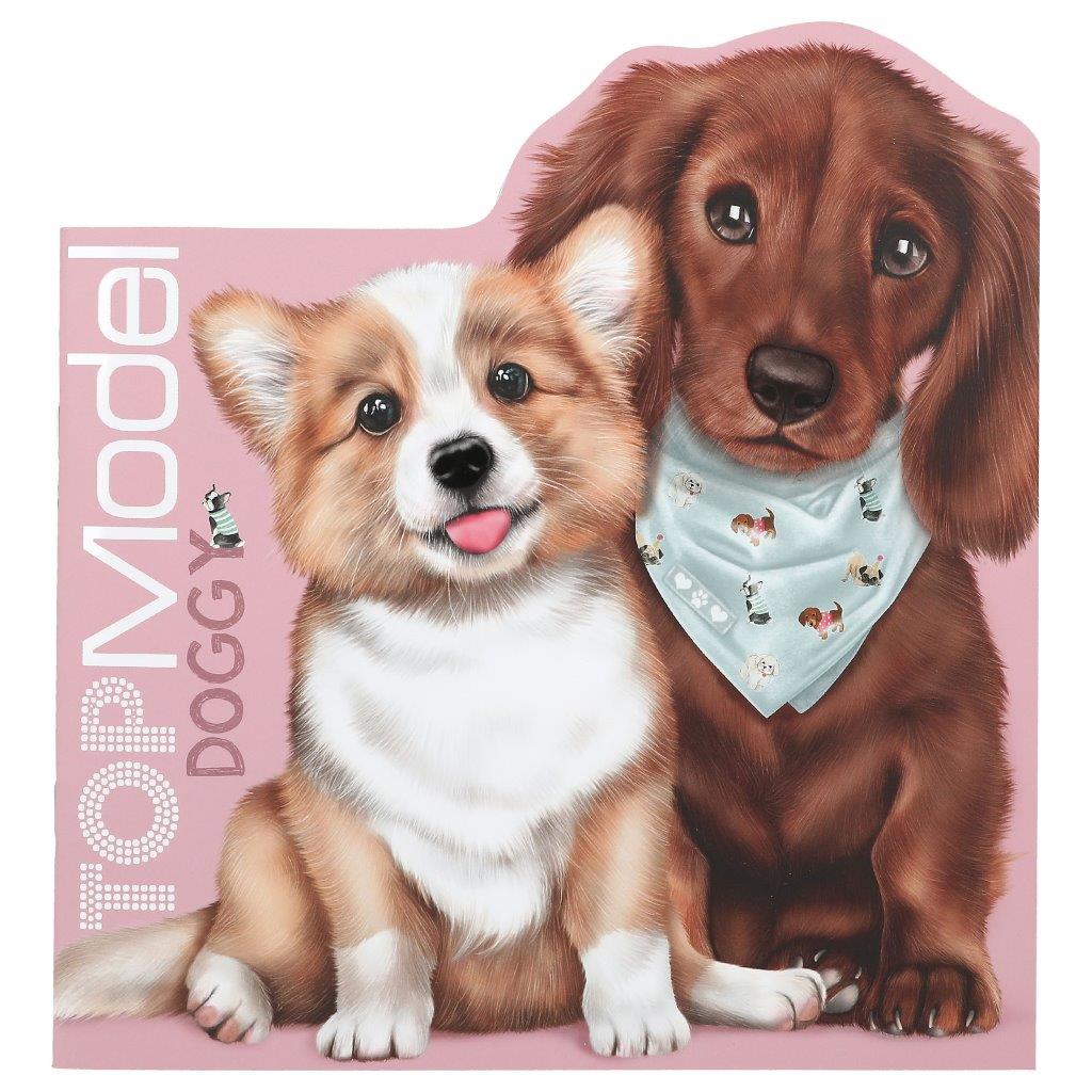 TOPModel Doggy Colouring Book - Image 2