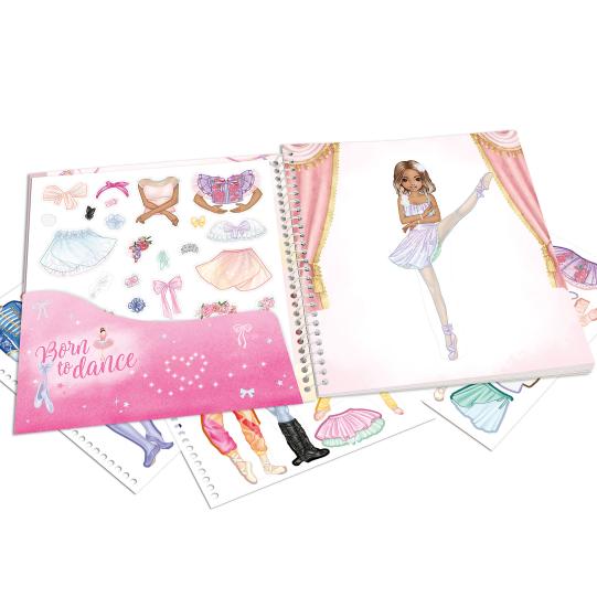 TOPModel Dress Me Up Stickerbook Balerina - Image 2