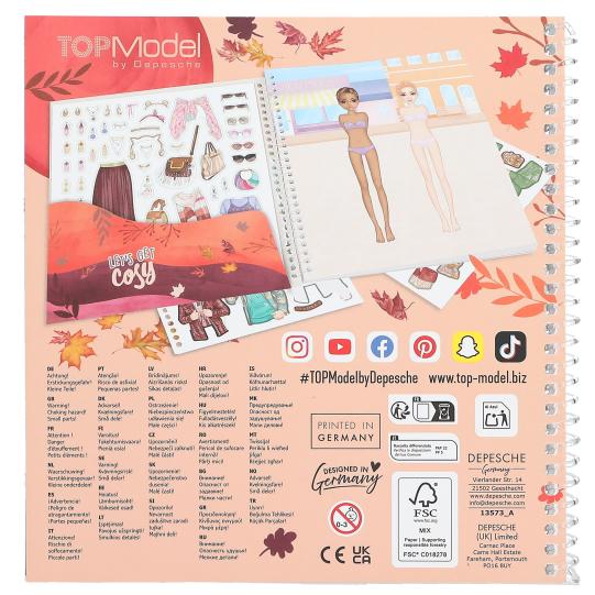 TOPModel Dress Me Up Stickerbook COSY - Image 3