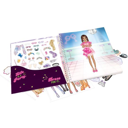 TOPModel Dress Me Up Stickerbook Party - Image 2