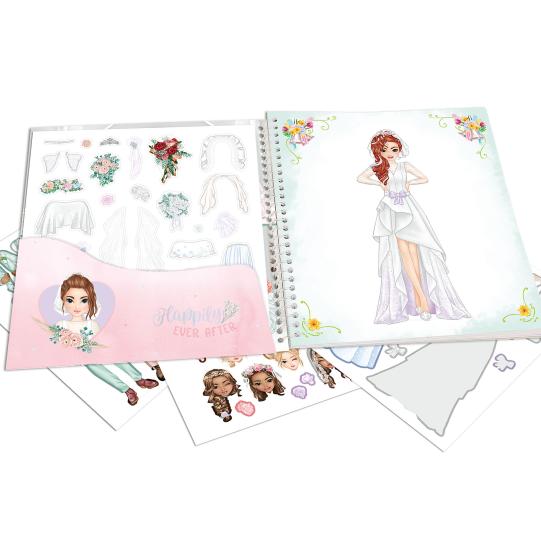 TOPModel Dress Me Up Stickerbook Wedding - Image 3