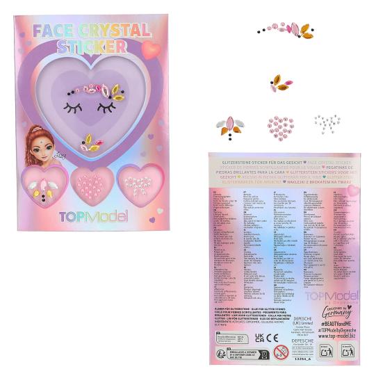 TOPModel Face Crystal Sticker Asst - Image 3