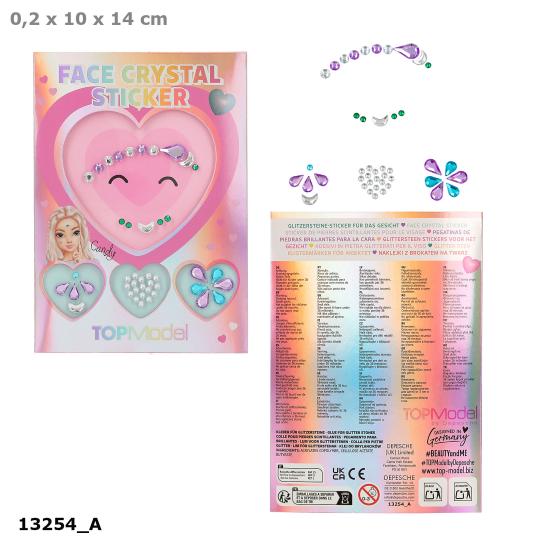 TOPModel Face Crystal Sticker Asst - Image 4