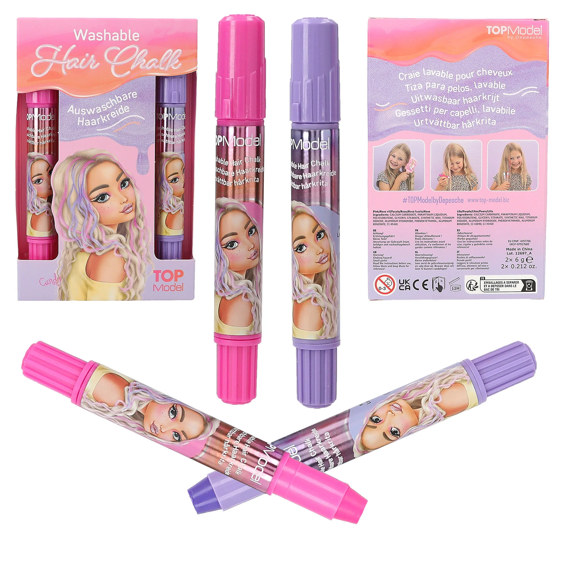 TOPModel Hair Chalk Pens Assortment - Image 3
