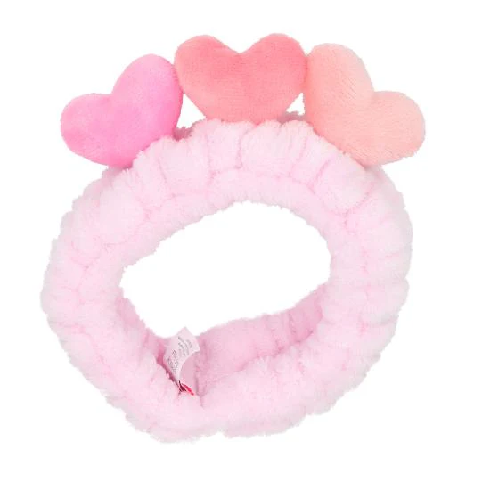 TOPModel Head Band with Plush Hearts BEAUTY and ME - Image 2