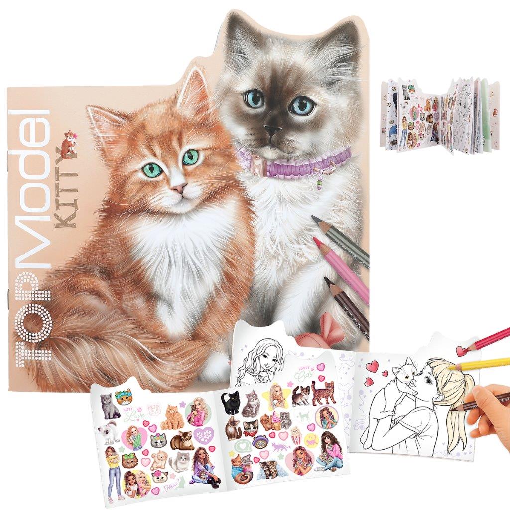 TOPModel Kitty Colouring Book Figural KITTY - Image 2