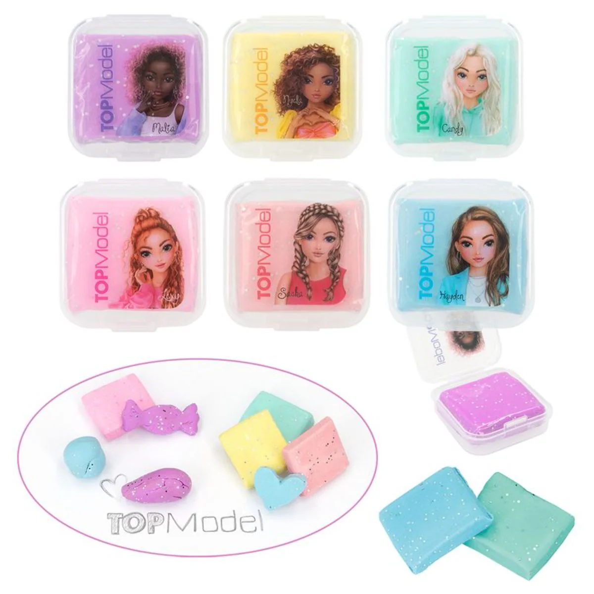 TOPModel Kneadable Eraser Pastel Assortment - Image 3