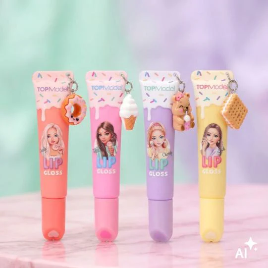 TOPModel Lip Gloss With Pendant CANDY GLAM Asst - Image 4