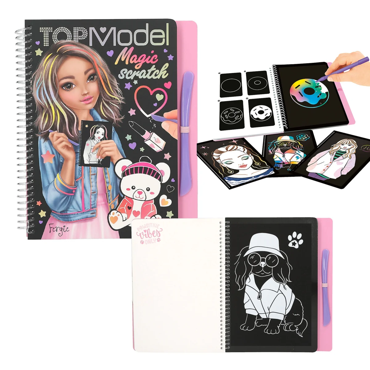 TOPModel Magic-Scratch Book - Image 2
