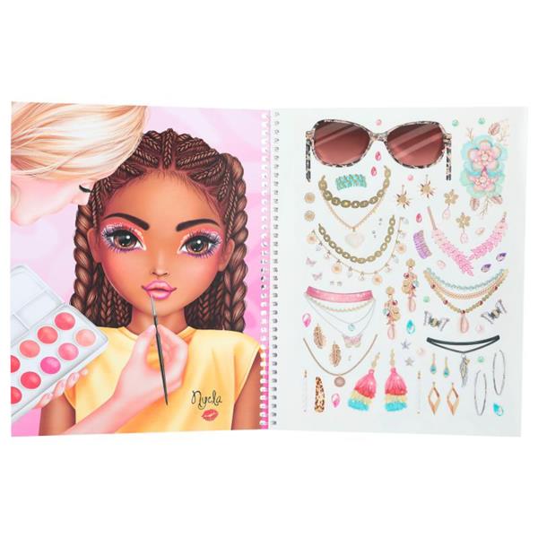 TOPModel Make-Up Colouring Book - Image 2