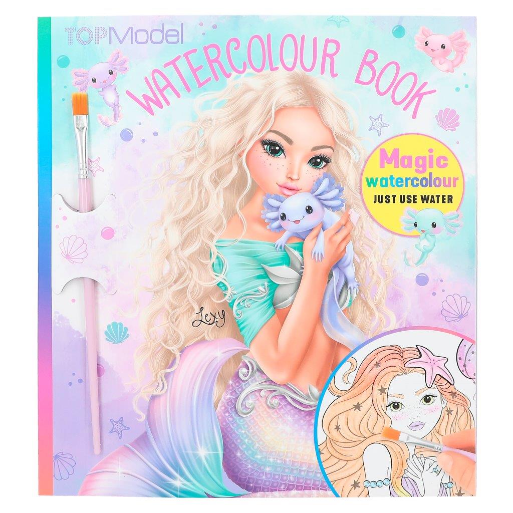 TOPModel Mermaid Watercolour Book - Image 2