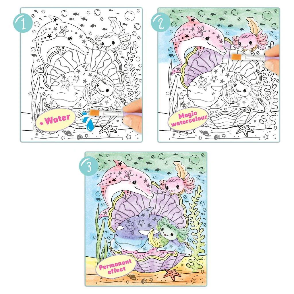 TOPModel Mermaid Watercolour Book - Image 5