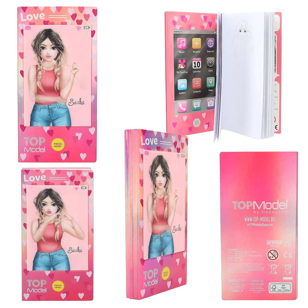 TOPModel Mini Colouring Book With Sound Assortment - Image 5