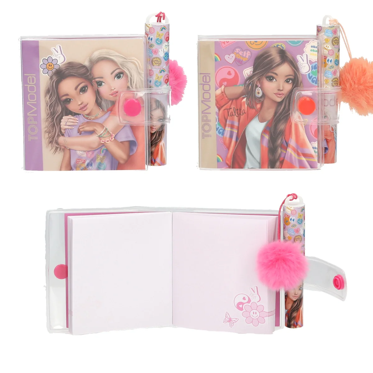 TOPModel Mini Notebook With Ballpen - Image 2