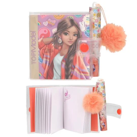 TOPModel Mini Notebook With Ballpen - Image 3