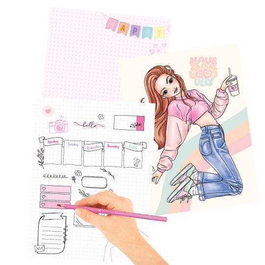 TOPModel Mood Colouring Book With Light - Image 2