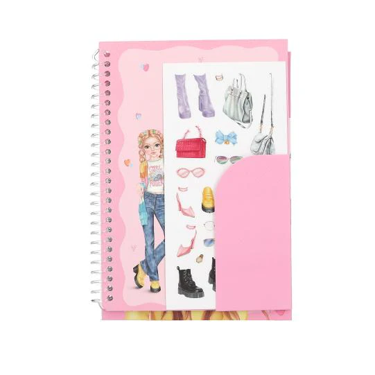 TOPModel Pocket Colouring Book - Image 2