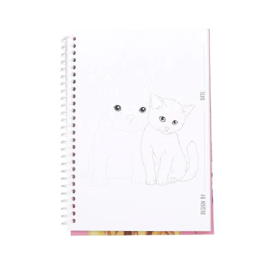 TOPModel Pocket Colouring Book - Image 3