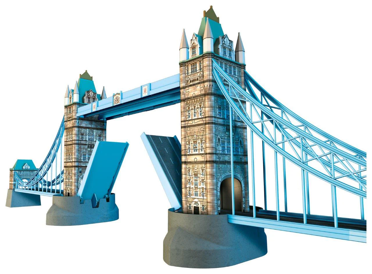 Ravensburger Tower Bridge 216 Piece 3D Jigsaw puzzle - Image 2
