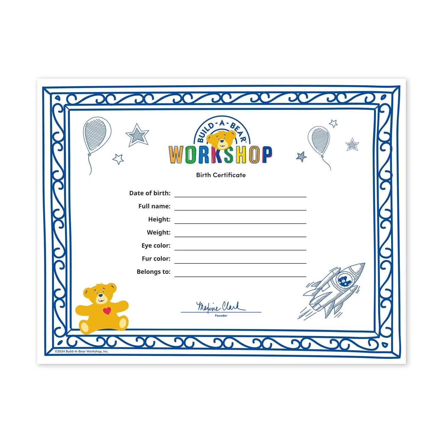 Toy Build-a-Bear Workshop Furtastic Bear and Outfit Pack - Image 3