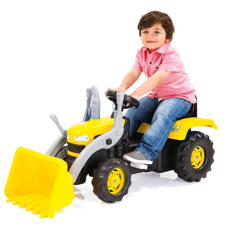 Tractor Pedal Operated With Excavator Yellow - Image 2