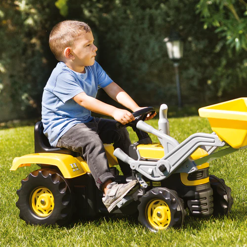Tractor Pedal Operated With Excavator Yellow - Image 4