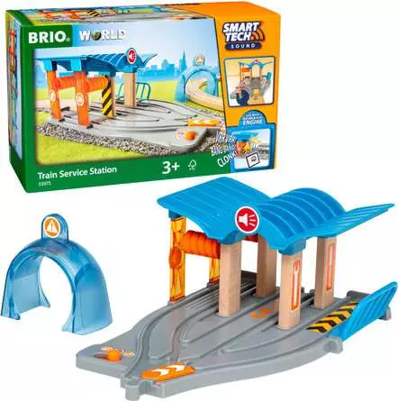 BRIO World Train Service Station (Smart Tech Sound) - Image 3