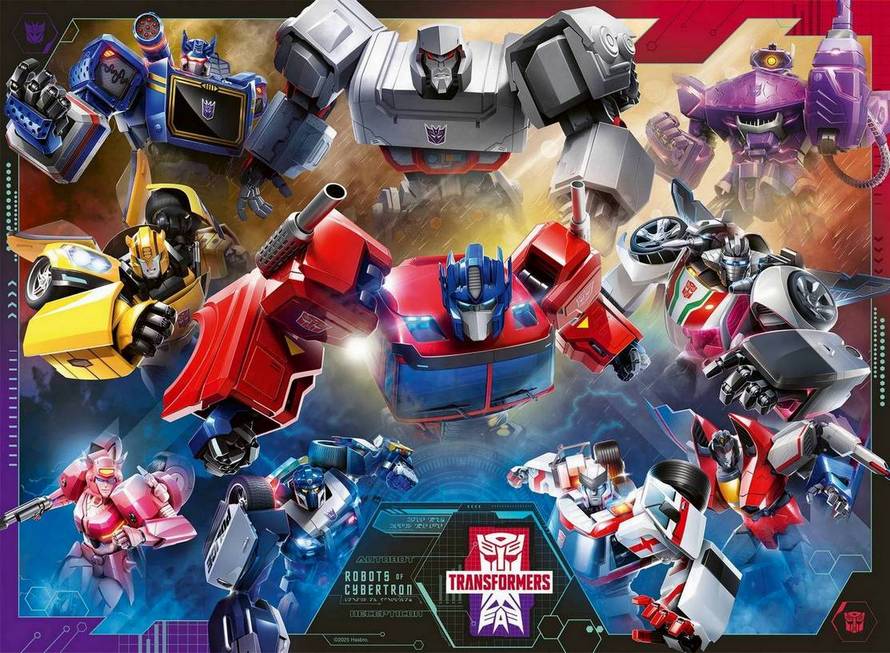 Ravensburger Transformers XXL 100 Piece Jigsaw Puzzle - Image 2