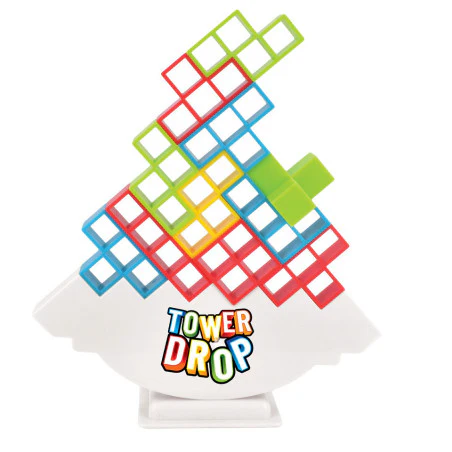 Tumble Tower Balance Game - Image 2