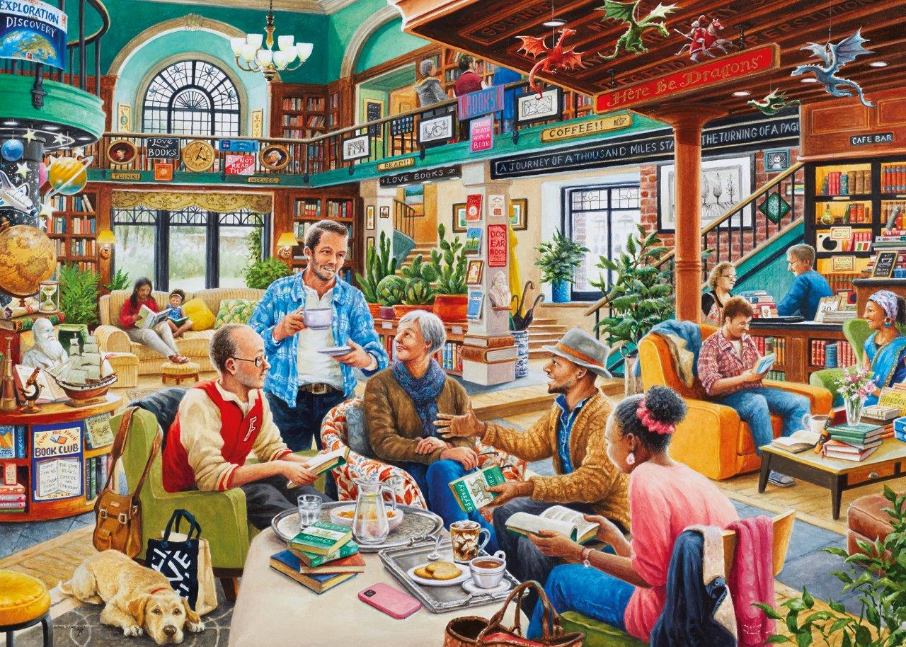 Ravensburger Turn the Page Bookclub 1000 Piece Jigsaw Puzzle - Image 2