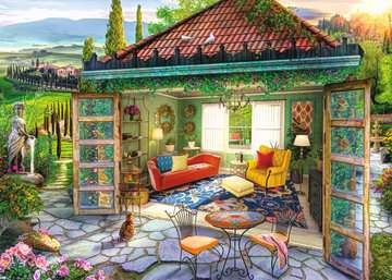 Ravensburger Tuscan Oasis 1000 Piece Jigsaw Puzzle - Image 2