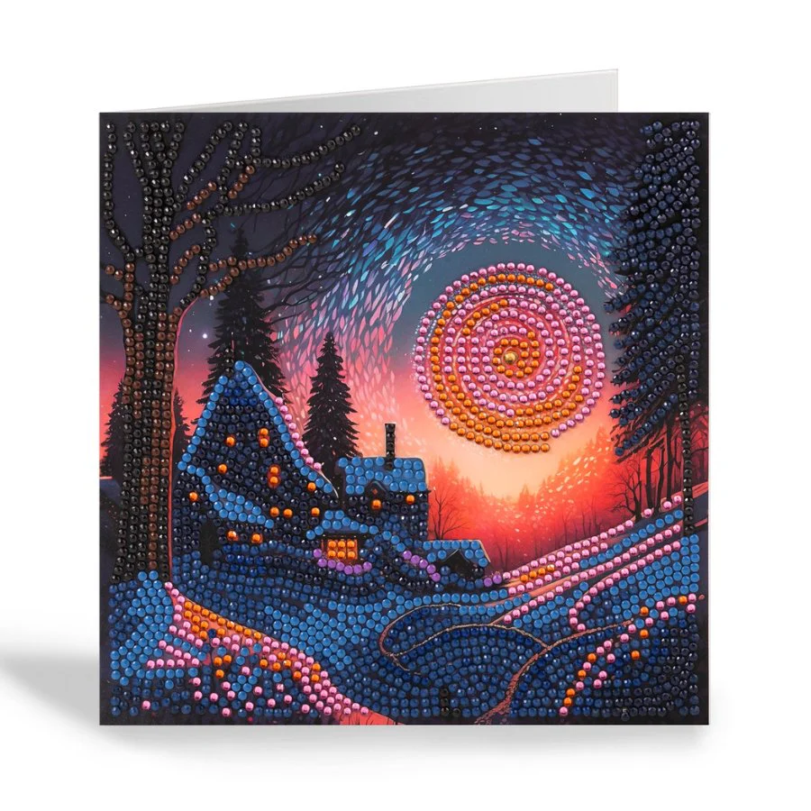 Twilight Glow Crystal Art Card - Image 2