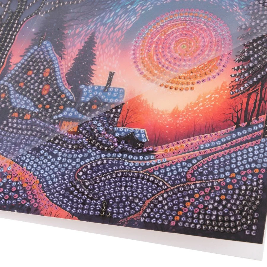 Twilight Glow Crystal Art Card - Image 4