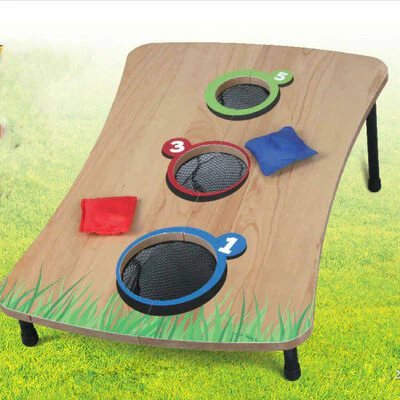 Wooden Foldable Toss Bag Throw Game - Image 2
