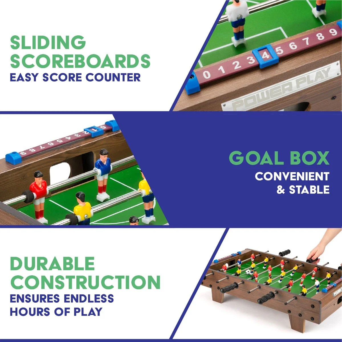 27" Table Football Game - Image 4