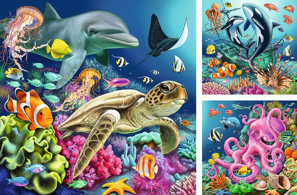 Ravensburger Underwater 3x49 Piece Jigsaw Puzzle - Image 2