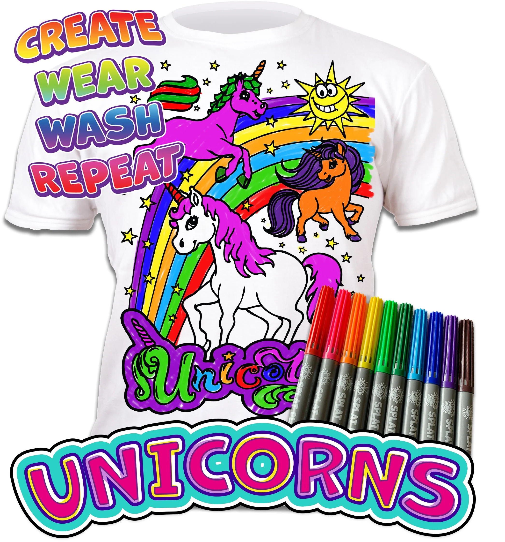 Unicorn Colour In T-Shirt - Image 4