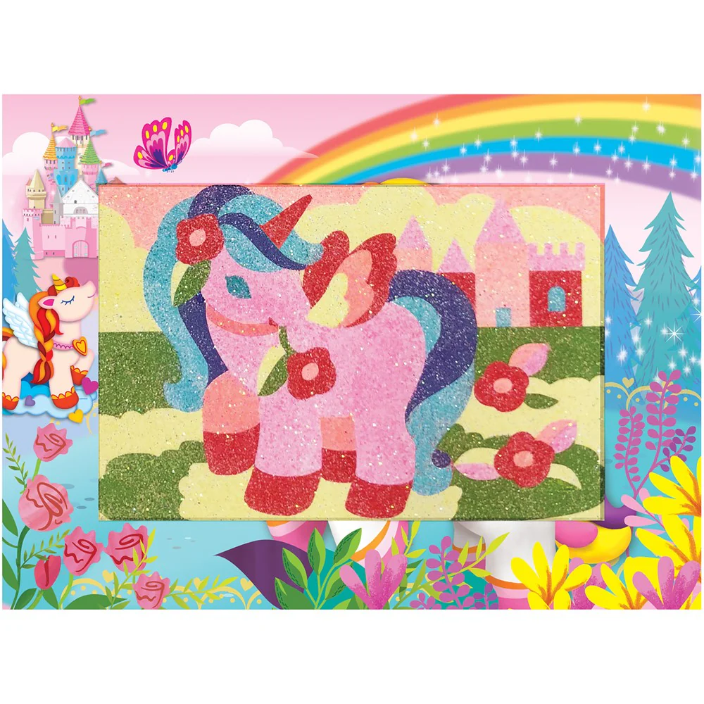 Unicorn Glitter Sand Art - Image 3
