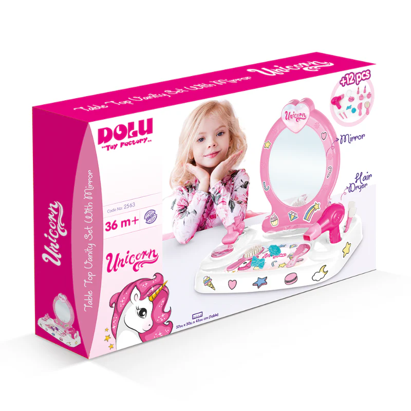Unicorn Table Top Vanity Set - Image 5