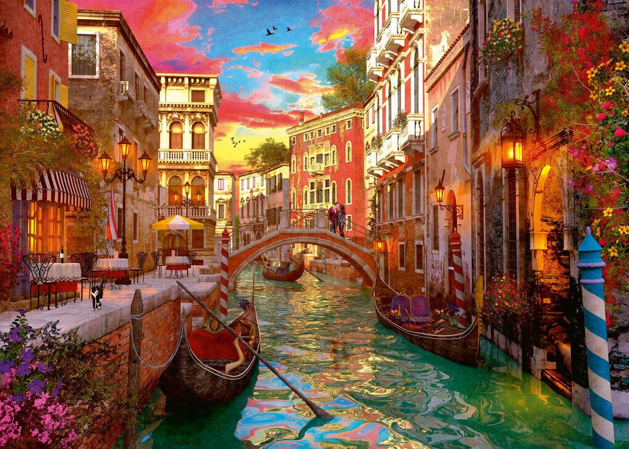 Ravensburger Venice Romance 1000 Piece Jigsaw Puzzle - Image 2